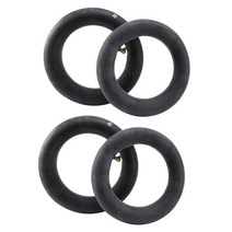 타이어보관4Pcs 10 X 2.125 Inch) Inner Tube For Scooter Fit 10X2 Tires 10X1.90 10X2.125, 01 Black