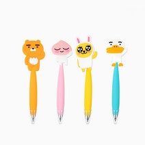 카카오프렌즈 실리콘 볼펜1개_카카오프렌즈볼펜, 어피치 1개