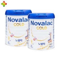노발락 골드 1단계 800g x 2캔 프랑스 프리미엄 분유 GC 녹십자 직영