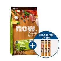 나우어덜트 스몰브리드 2.72kg 5.44kg 9.98kg 강아지사료+도그스틱3p, 9.98kg(S입자)+도그스틱3p
