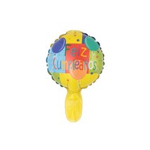 어린이집 파티 6인치 영어 생일 축하 호일 풍선 10 개 파티 장식 베이비 샤워 미니 초미니 에어 글로브, 12 12_01 6 인치