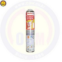 우레탄폼(폼건용/난연성 PUP750B2/ 750㎖ (1개출고) Fischer/피셔/일회용폼/폴리우레탄폼/발포우레탄폼