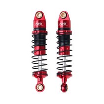 KYX Racing CNC 가공 알루미늄 53mm 전면 후면 서스펜션 쇼크 업그레이드 부품 액세서리 1/18 RC 크롤러 자동차 Traxxas TRX4M (레드)153936