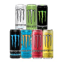 [코카콜라] 몬스터 에너지 355ml x 24캔 / 그린/시트라/파이프라인/울트라/파라다, 선택:몬스터 에너지 시트라 355ml x 24캔, 상세 설명 참조