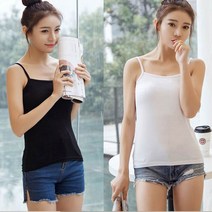 PKFARM 베이직 심플 기본나시 기본끈나시 이너웨어 이너나시 비침없는나시