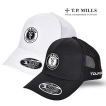 티피밀스 TPMills 써니보이 매쉬 캡 골프모자, 블랙