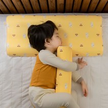한스펌킨 메모리폼 와이드베개 유아 아기 신생아베개 방수커버포함, [하루]민트