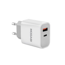 모가비 30W 듀얼 고속충전기 (PD TYPE-C+퀵차지3.0 USB A) / KXS-2123, 1개