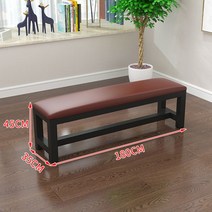 모던 벤치 의자 평상 긴 현관 인테리어 거실 원목 나무 쇼파 우드 체어 소파, 180 길이*35 폭*A타입