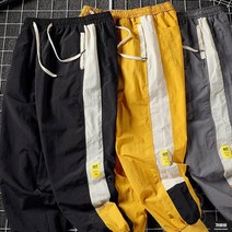 가바바 남성 빅사이즈 조거팬츠 바람막이 재질로 보온성이 좋은 밴딩팬츠 5XL 까지 G67020