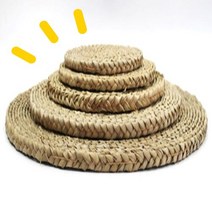 볏짚받침대 짚냄비받침 볏짚받침