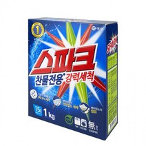 애경스파크 일반드럼겸용세제 1kg 카톤 지함박스 - O, 1, 본상품선택