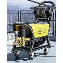 자동차 고압 세척기 바닥 물청소기 세차건 분사기, 98800 순동모터 20m 방폭스틸 와이어튜브