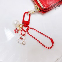 364days 2023년 계묘년 레드 리본 아기 토끼키링 엄마랑아이랑 커플키링 새학기 입학선물 어린이집 선물