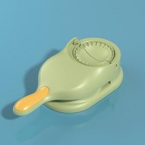 만두 성형기 자동 기계 만두 빚는 기계 2 in 1 제조기 반죽 압착기 수동 금형 프레싱 과자 주방 Jiaozi 베이킹 도구, Green