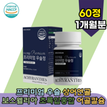 안전처 인증 국내산 프리미엄 어골 상어 연골 해조 녹색 입 홍합 초록 그린 우슬 사포닌 함유 엄산한 부원료 참당귀 보스웰리아 추출 정 타입 휴대 편한 간편하게 먹는 추천 파는곳