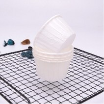 케이크돌림판 베이킹 케이크 종이컵 bleached 되지 않은 컬링 컵 쿠키 빵 머핀 타트 디저트 테이블 기름칠