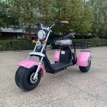 출퇴근오토바이 할리 전동 스쿠터 전기 바이크 자전거 2022 삼륜 와이드 타이어 자동차, 60v, 화물 바구니가 있는 x12 삼륜 12a