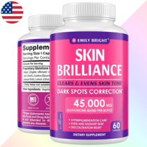 글루타치온 스킨 브릴리언트 클리어 & 스킨톤 다크스팟 컬렉션 60베지캡슐, 스킨브라이트글루타치온