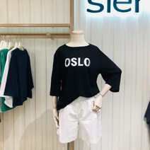 OSLO 호일 프린트 티셔츠 SF3TSF203(2220703)