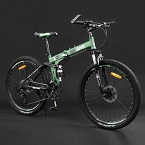 Jeep 지프 접이식 산악자전거 MTB 24인치 26인치, 27단, 오렌지