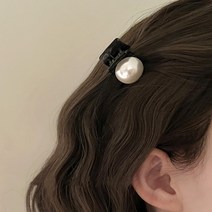 도매팜 1+1 양면 진주알 미니 집게핀 헤어 포인트 악세사리 핀