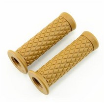 할리부품 할리데이비슨 고무 클래식 빈티지 22mm 모토 핸들 바 빈티지 레트로 할리 스타일 부품 유니버설 오토바이 액세서리 오토바이 그립호환, 2 카키
