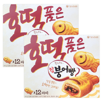 오리온 호떡품은 참붕어빵, 372g, 2개