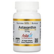 CGN 아스타잔틴 AstaLif 순수 아이슬란드산 12mg 베지 소프트젤 30정 120정, 120 개