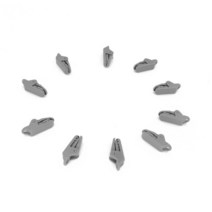 텐트 천막 캐노피 클램프 방수포 클립 스냅 캔버스 앵커 그리퍼 캐러밴 그립 트랩 패스너 옥외 캠프 타포린 버클, [05] Gray