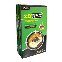 쥐끈끈이 노런 쥐트랩 쥐본드 2개입 구서터널 설치 쥐덫, 노런쥐트랩 2개입x 3