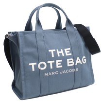 마크 제이콥스 Marc Jacobs 마크제이콥스 The Tote 백 가방 스몰 트래블러 토트 토트 백 M0016161 481 BLUE SHADOW 블루계 시그니처 레더
