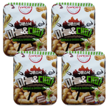 구운 마늘대파 100g x 4개 의성마늘 국산대파 함유 사무실탕비실스낵 회의실간식 과자, 1개