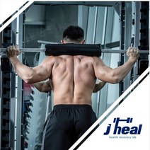 제이힐 프리미엄 스쿼트 패드 바패드 바벨 어깨 숄더 목 힙쓰러스트 힙운동 보호대 쿠션, 기본형(지름 9cm), 블랙 & 화이트마블