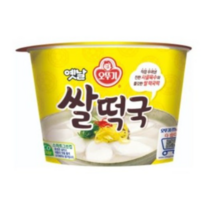오뚜기 옛날 쌀떡국 용기, 10개, 172.2g