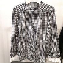 [르샵] NC02 체크소매레이스블라우스 LA48BL030 (7535354)