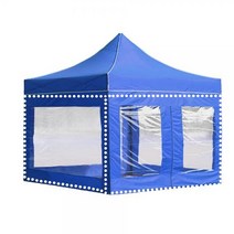 포장마차 캐노피천막 캐노피 벽면만 1면 투명벽면 그늘막설치 천막, DZ투명지퍼2M 크림