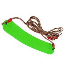 shangren 야외 재미있는 놀이터 그네 좌석 세트 w/로프 어린이 뒤뜰 공원 놀이 장난감 레드, 설명, EVA, 녹색