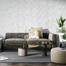 3평 5평 10평 원룸 아이방 벽지 2.5m 라인 그레이