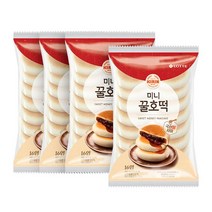 기린 미니꿀호떡 4봉 방학 초등학생 아이들 간식 유치원 사무실 롯데제과 가을 당충전, 29개