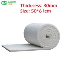 1430 ℃ 고온 저항 지르코늄 베어링 세라믹 섬유 담요 내화성 절연 코튼 산업에서 사용, Thickness 30mm