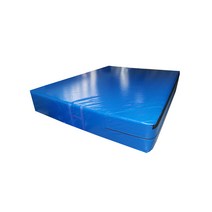 높이뛰기매트 짐내스틱매트 체육관두꺼운매트 안전, 블루 2m×폭 2m×두께 20cm