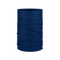 BUFF 오리지널 다기능 헤드웨어 및 페이스 마스크 블랙 원 사이즈, Solid Cobalt