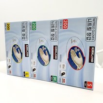 코스트코 커클랜드 니트릴장갑 200매 소 중 대, 니트릴 장갑 M 중형 200매, 중(M)