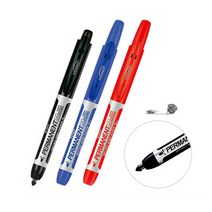 모리스 퀵마카 퍼머넌트 유성매직 MRP105 파랑 1자루, 1개