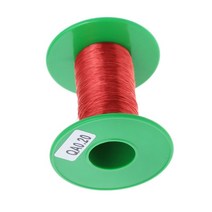 권선코일 구리선N58C 100m QA 폴리 우레탄 에나멜 구리선 0.2mm 용접 와이어 코일 권선, 한개옵션0