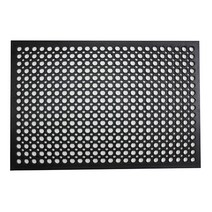 스마토 고무매트 바닥 고무판 생고무매트 현관매트 (1EA), 원형고무매트 고급형(910x610x13)