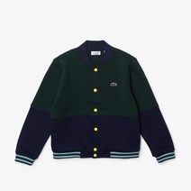 라코스테 점퍼 키즈(남아) 스트라이프 스타디움 점퍼 SJ9773-52N 7QK