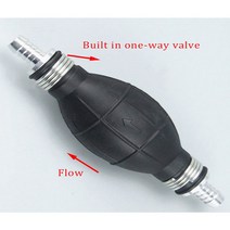콤비보트 낚시배 6mm/8mm/10mm/12mm 핸드 연료 펌프 라인 고무 알루미늄 프라이머 전구 디젤 전송 가솔린, 01 6mm