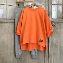 이힝 여성 7컬러 박시 긴팔 티셔츠